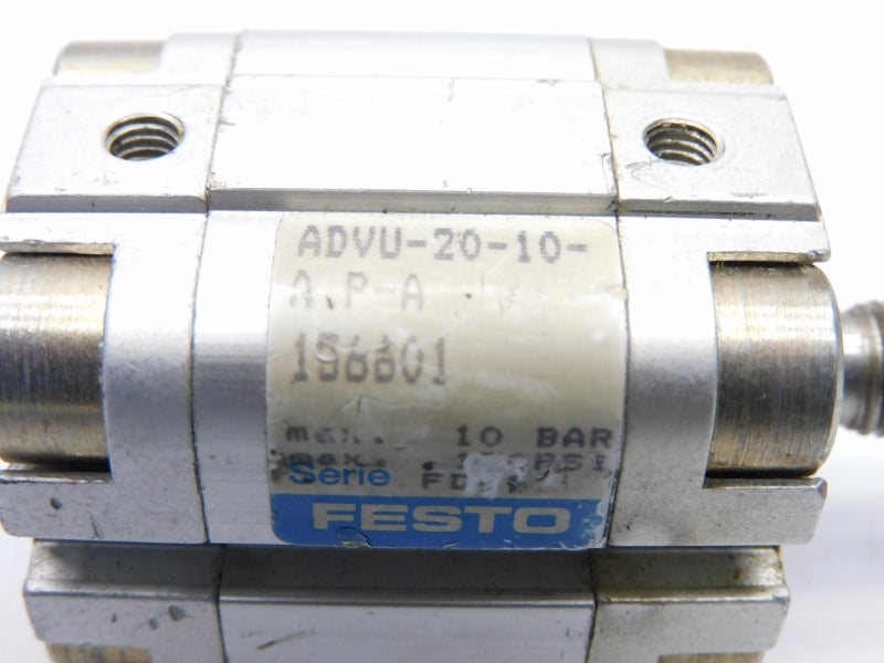FESTO ADVU-20-10-AP-A 156601 10BAR UNMP