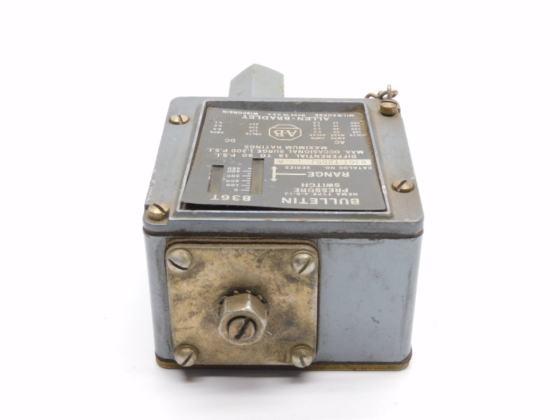 ALLEN BRADLEY 836T-T255J SER. A 600V 60A 1,200PSI UNMP