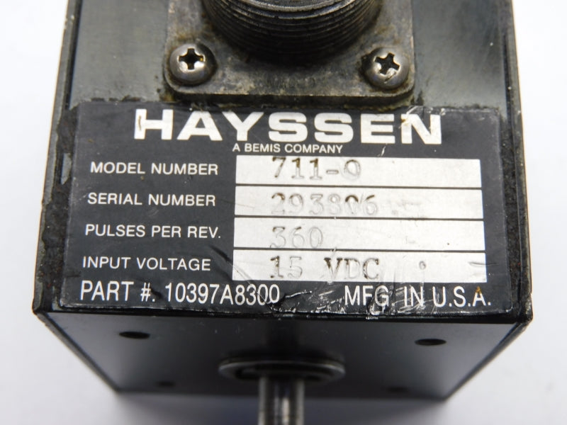HAYSSEN 10397A8300 711-0 15VDC UNMP