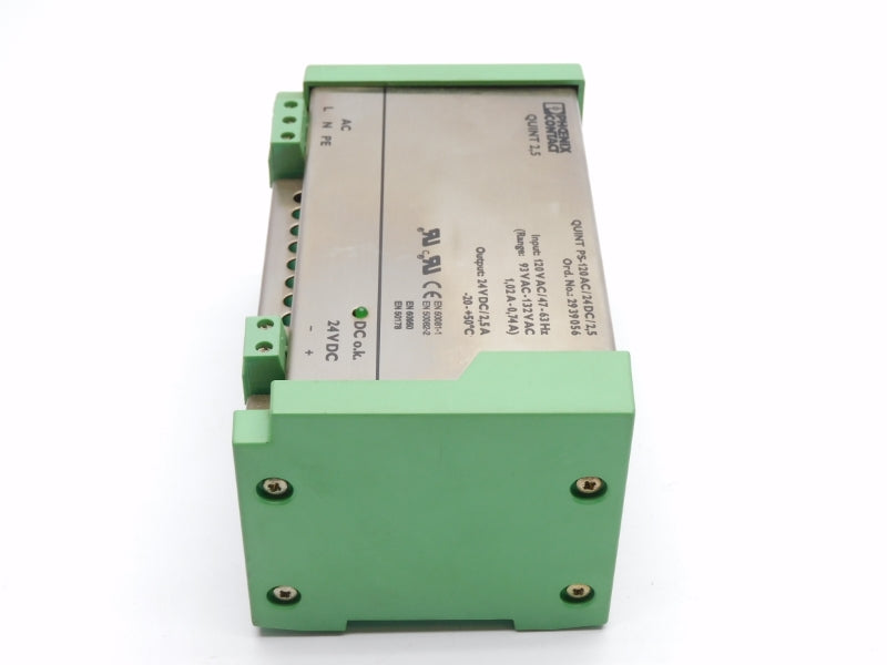 PHOENIX CONTACT QUINTPS-120AC/24DC/2,5 2939056 93-132VAC 2,5A UNMP