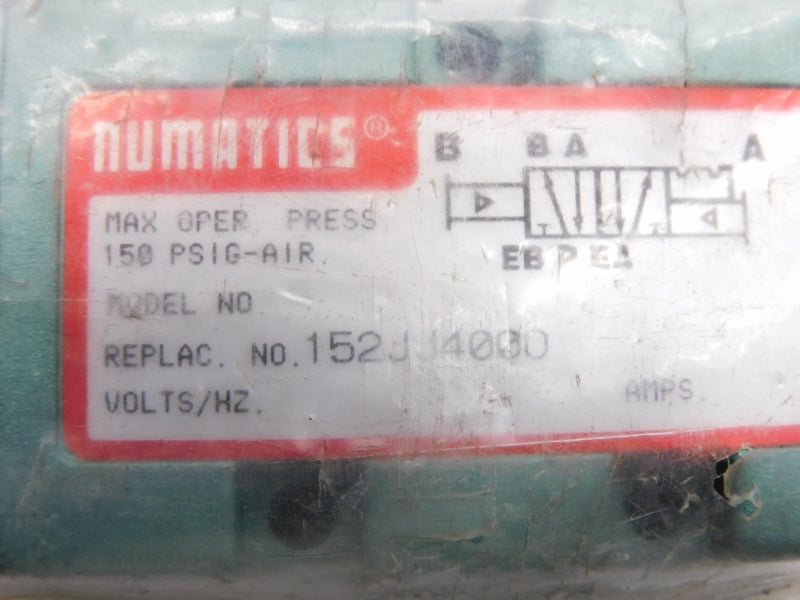 NUMATICS 152JJ400O 150PSI NSNP