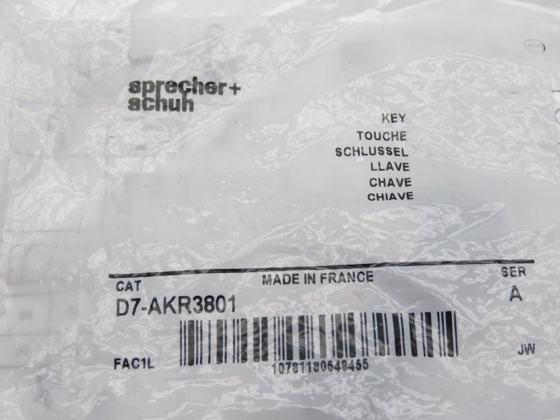 SPRECHER+SCHUH D7-AKR3801 SER. A NSMP