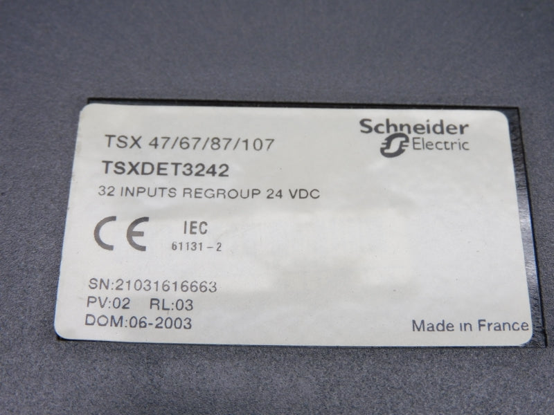 SCHNEIDER ELECTRIC TSXDET3242 24VDC NSNP
