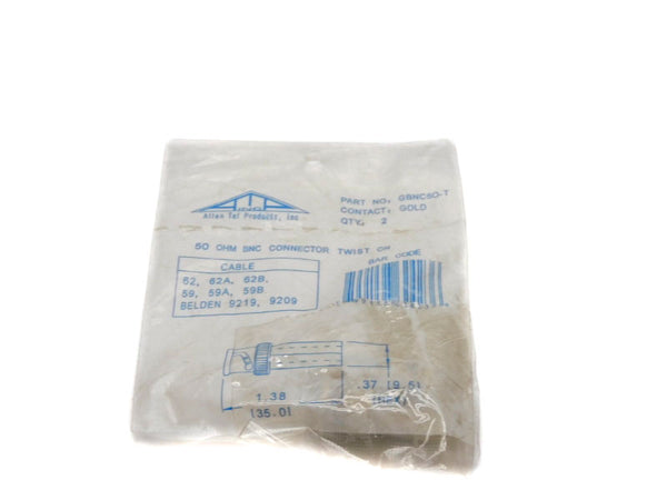ALLEN TEL PRODUCTS GBNC60-T (PKG OF 2) NSMP