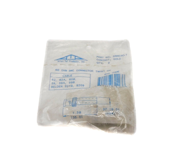 ALLEN TEL PRODUCTS GBNC60-T (PKG OF 2) NSMP
