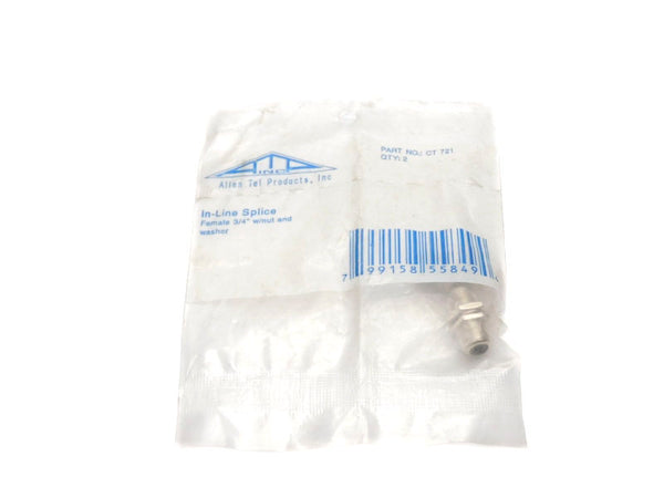 ALLEN TEL PRODUCTS CT721 3/4" (PKG OF 2) NSMP