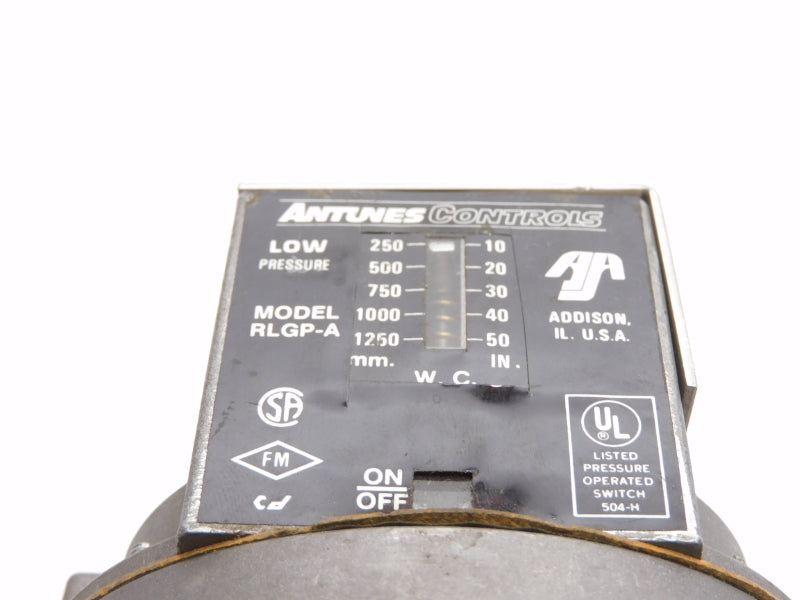 ANTUNES CONTROLS RLGP-A 10-50"W.C. NSNP
