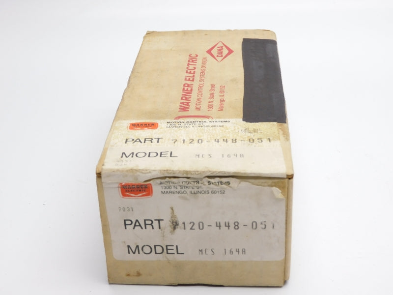 WARNER ELECTRIC 7120-448-051 MCS-154A NSMP