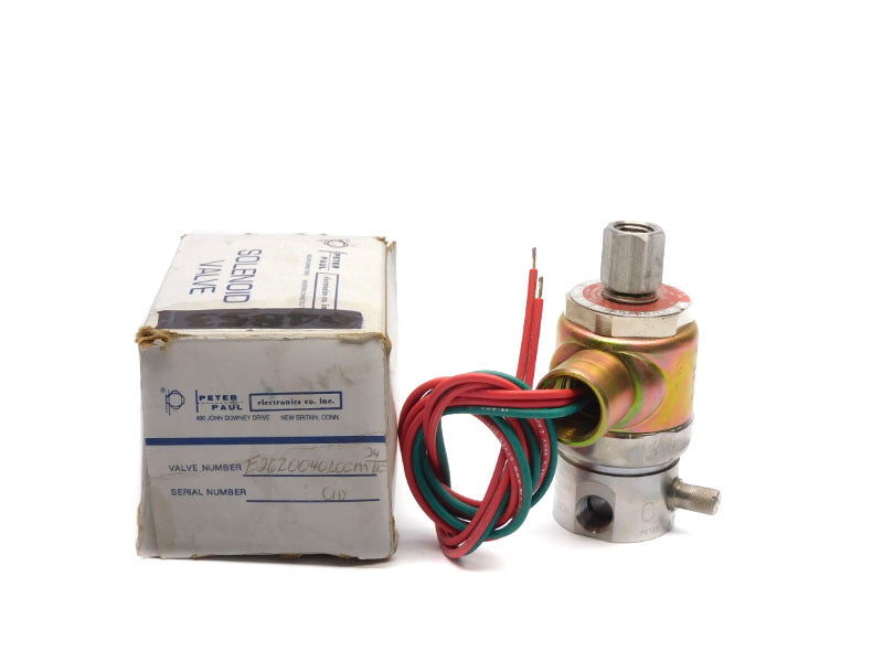 PETER PAUL ELECTRICS E26Z0040LCCM 24VDC 250PSI NSMP