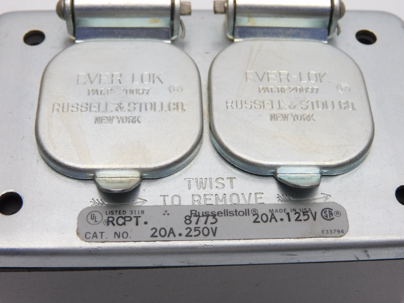 RUSSELLSTOLL 8773 250V 20A NSMP