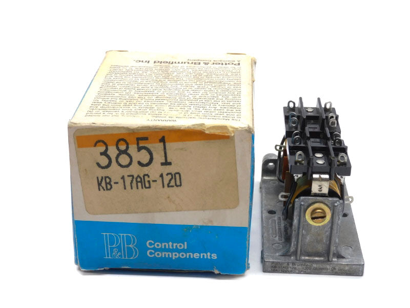 POTTER&BRUMFIELD KB-17AG-120 120VAC 10A NSMP