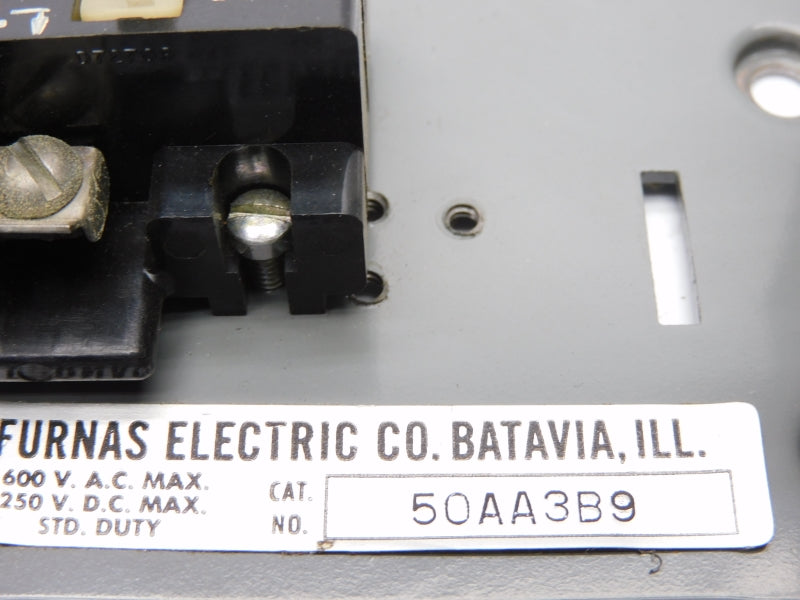 FURNAS ELECTRIC 50AA3B9 600VAC NSNP