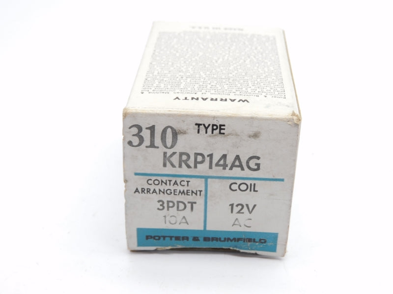 POTTER & BRUMFIELD KRP14AG 12VAC 10A NSMP