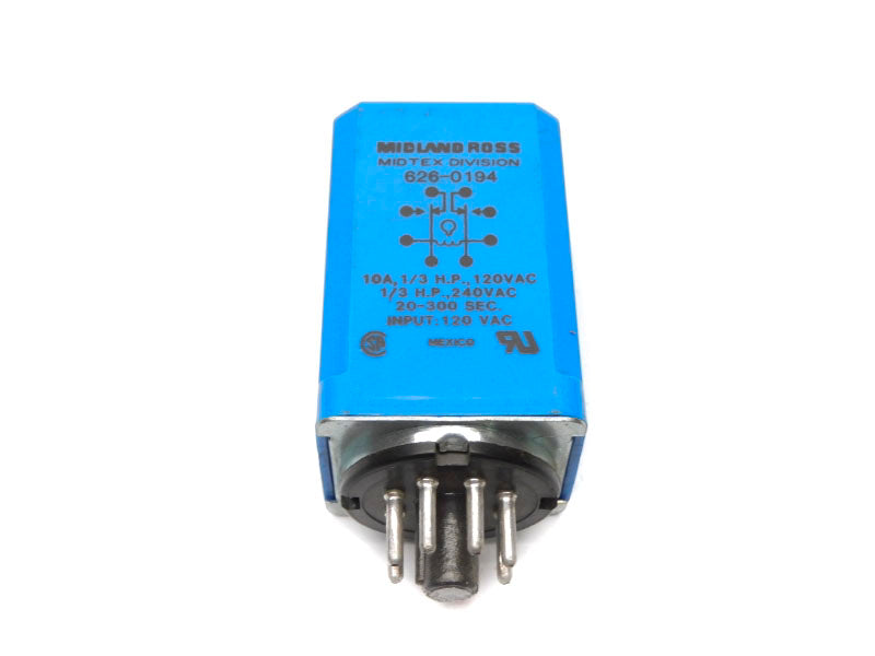 MIDLAND ROSS 626-0194 240VAC 10A 20-300S UNMP