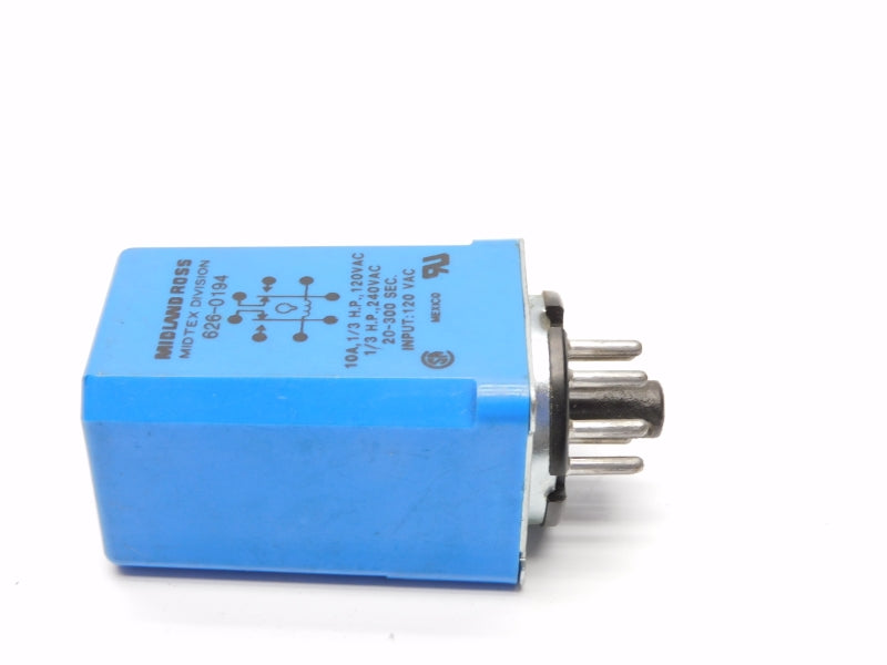 MIDLAND ROSS 626-0194 240VAC 10A 20-300S UNMP