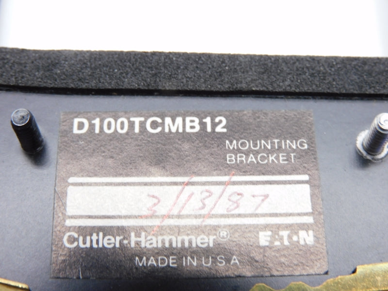 CUTLER HAMMER D100TCMB12 SER. A1 NSMP