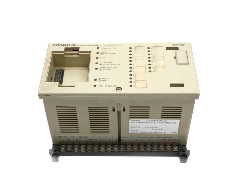 OMRON 3G2S6-CPU29 24VAC/DC UNMP