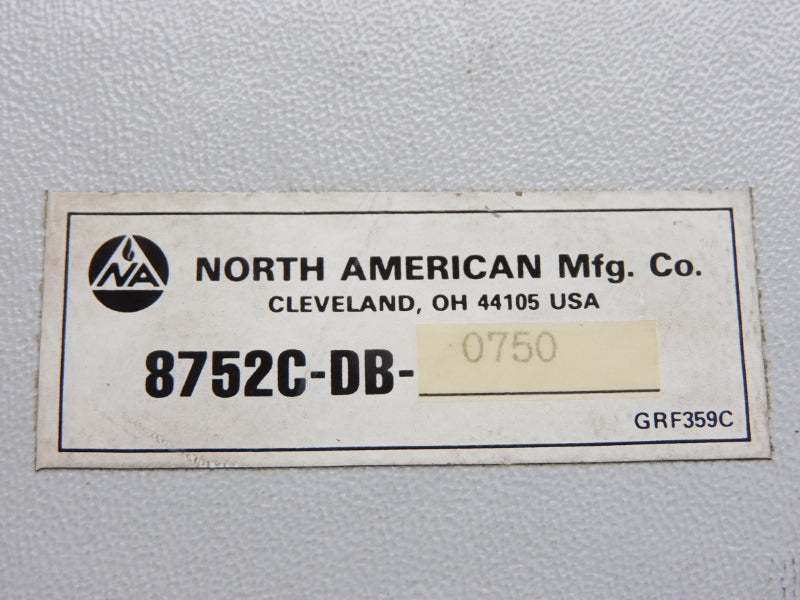 NORTH AMERICAN 8752C-DB-0750 UNMP