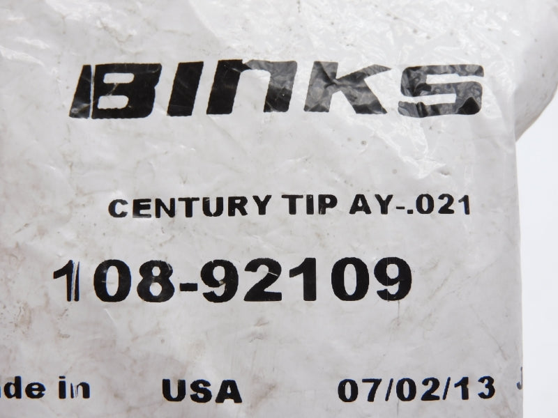 BINKS 108-92109 NSMP