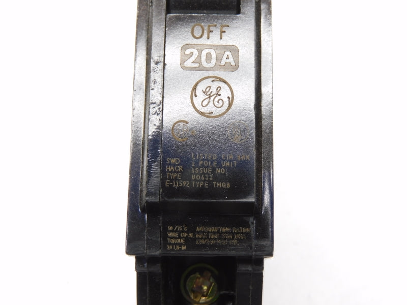 GENERAL ELECTRIC THQB120 120/240VAC 20A NSNP