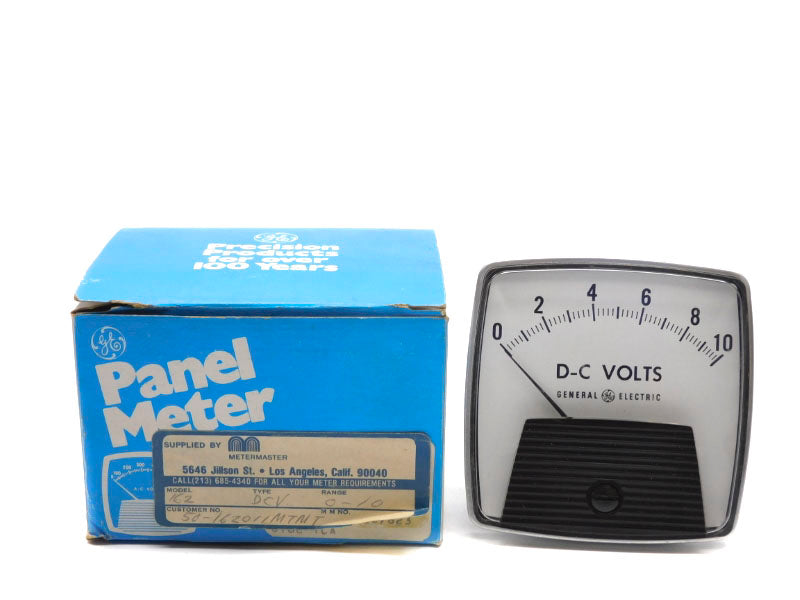 GENERAL ELECTRIC 50-162011MTMT 0-10DCV NSMP