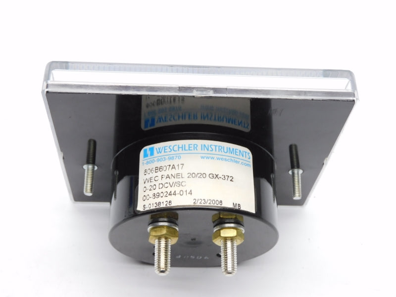 WESCHLER INSTRUMENTS 606B607A17 0-20DCV NSMP
