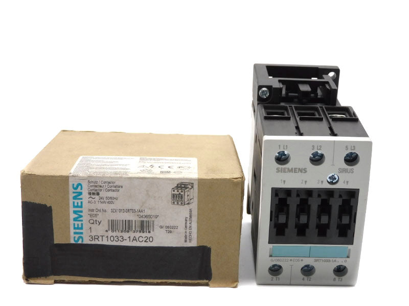 SIEMENS 3RT1033-1AC20 24V NSMP