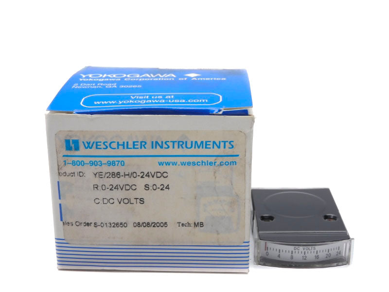 WESCHLER INSTRUMENTS YE/286-H/0-24VDC 0-24VDC NSMP