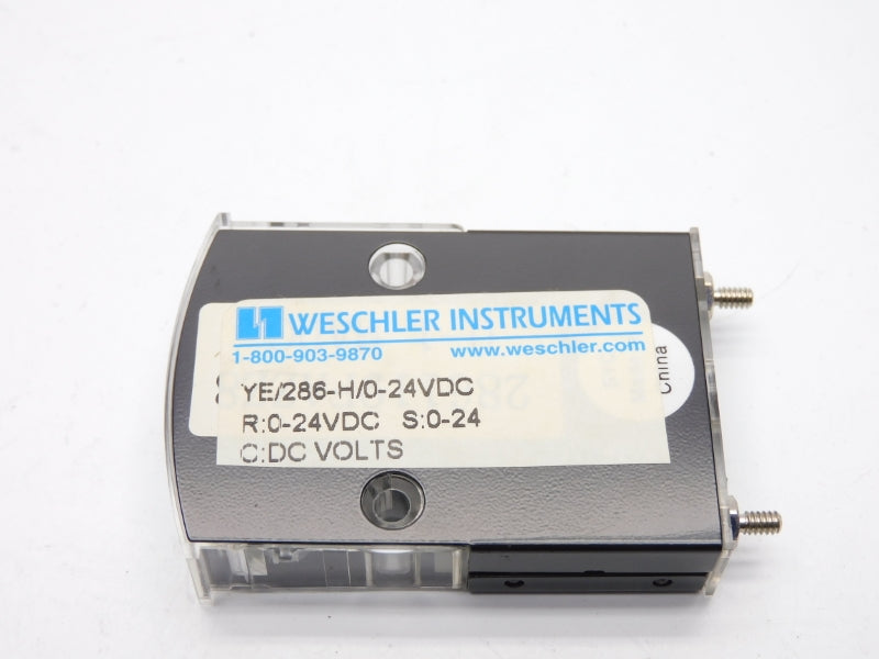 WESCHLER INSTRUMENTS YE/286-H/0-24VDC 0-24VDC NSMP