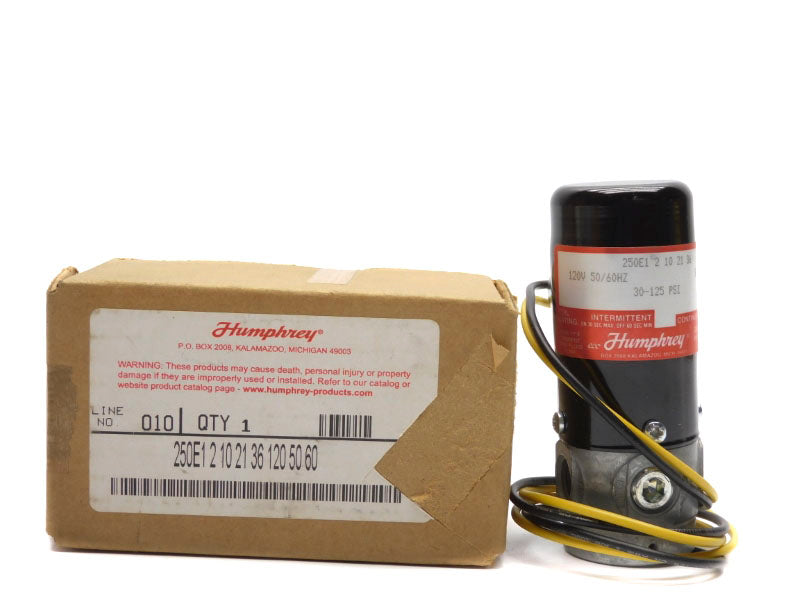 HUMPHREY 250E12102136 120V 30-125PSI NSMP