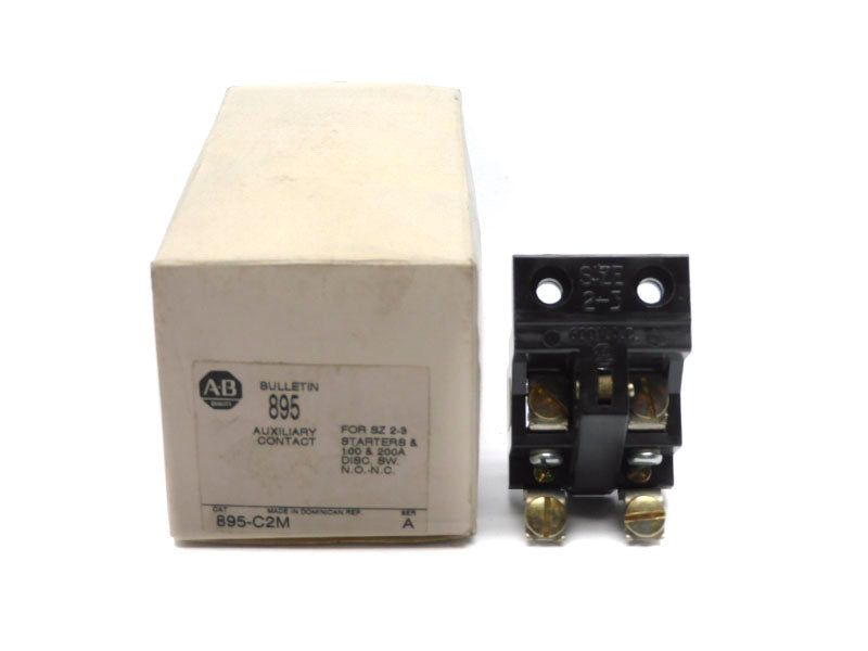 ALLEN BRADLEY 895-C2M SER. A 600VAC 100/200A (WH) NSMP