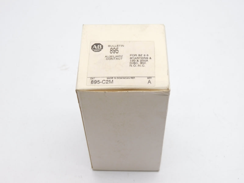 ALLEN BRADLEY 895-C2M SER. A 600VAC 100/200A (WH) NSMP