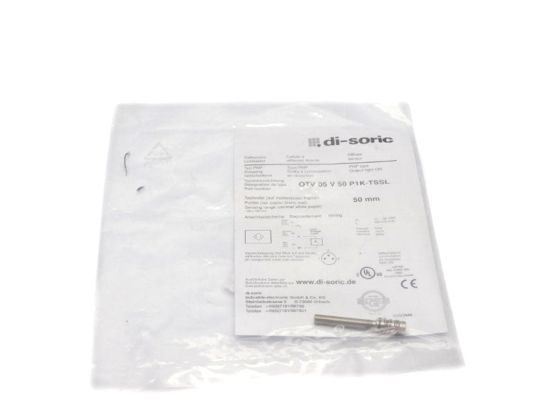 DI-SORIC OTV05V50P1K-TSSL 10-30VDC NSMP