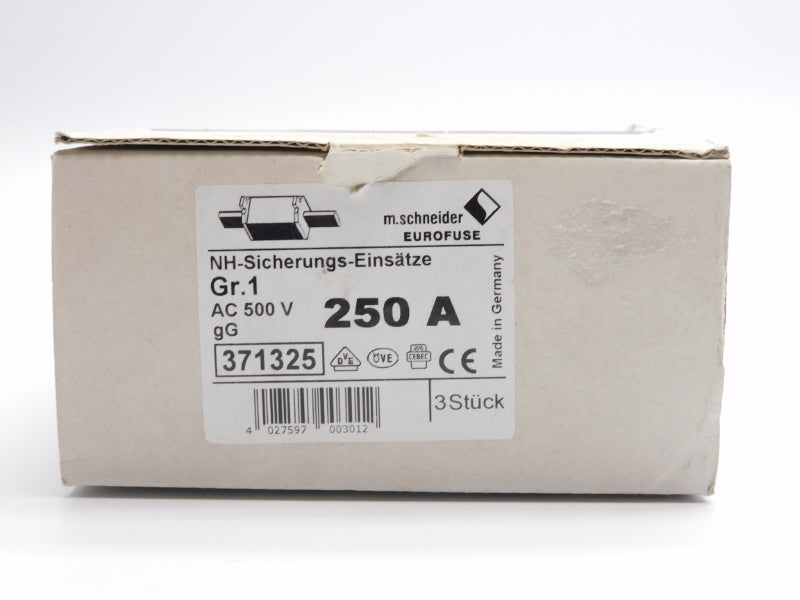 M. SCHNEIDER 371325 500V 250A (PKG OF 3) NSMP
