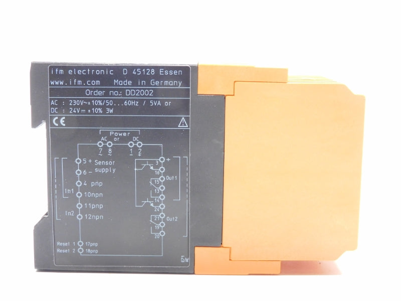 IFM EFECTOR DD2002 FR-2 230VAC NSMP