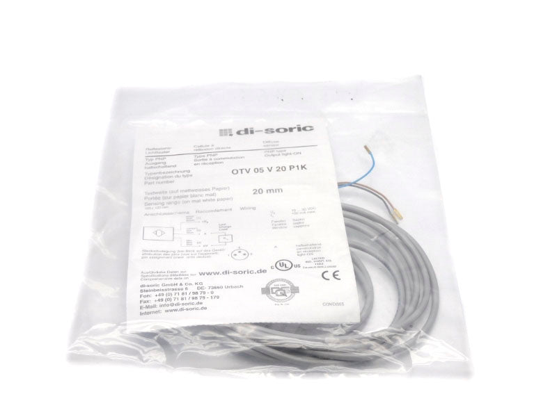 DI-SORIC OTV05V20P1K 10-30VDC NSMP