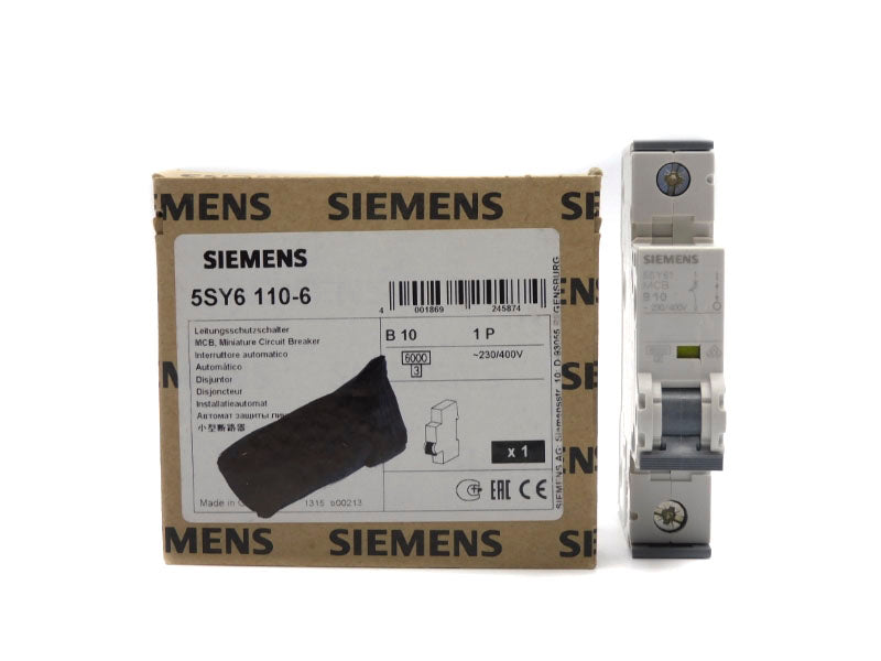 SIEMENS 5SY6110-6 230/400V 10A NSMP