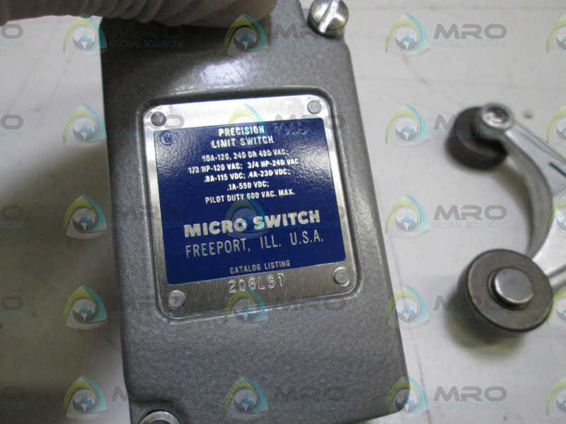 MICRO SWITCH LIMIT SWITCH 206LS1 *NEW IN BOX*
