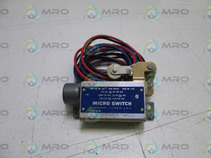 MICROSWITCH BZLN-2-RH5 LIMIT SWITCH *NEW NO BOX*