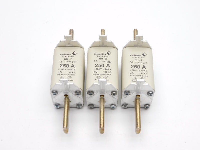 M.SCHNEIDER 372625 500V 250A (PKG OF 3) NSMP