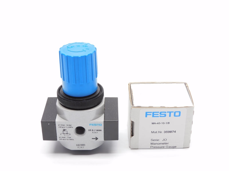 FESTO LR-1/4-D-7-MINI 162583 SER. K243 240PSI NSMP