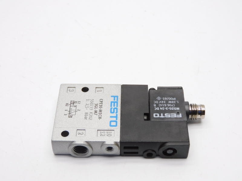 FESTO CPE10-M1CH-3GL-M7 550233 SER. K202 24VDC 2,5-8BAR NSMP