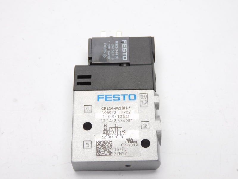 FESTO CPE14-M1BH-3OLS-1/8 196932 SER. H702 24VDC 0,9-10BAR NSMP