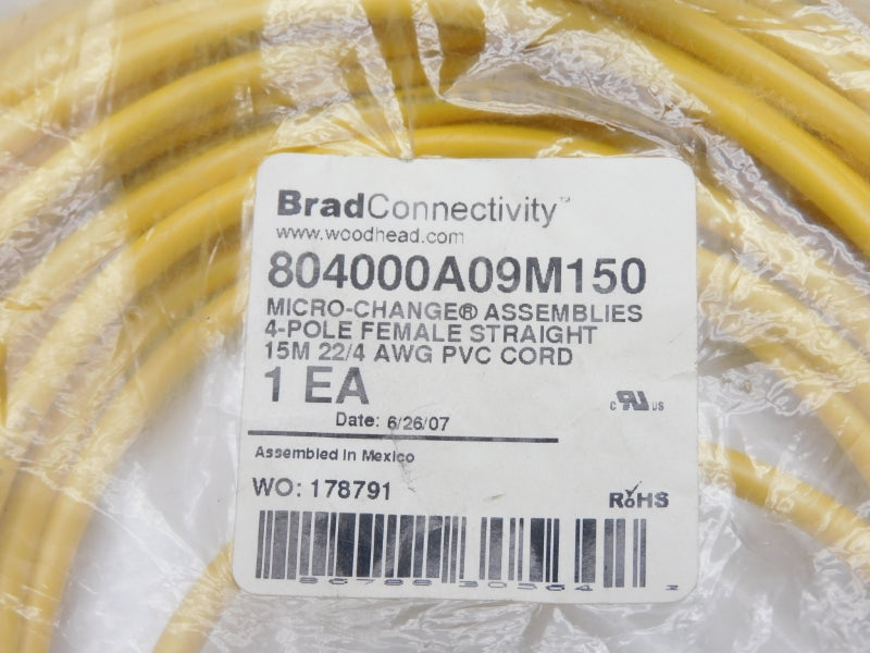 DANIEL WOODHEAD 804000A09M150 15M NSMP