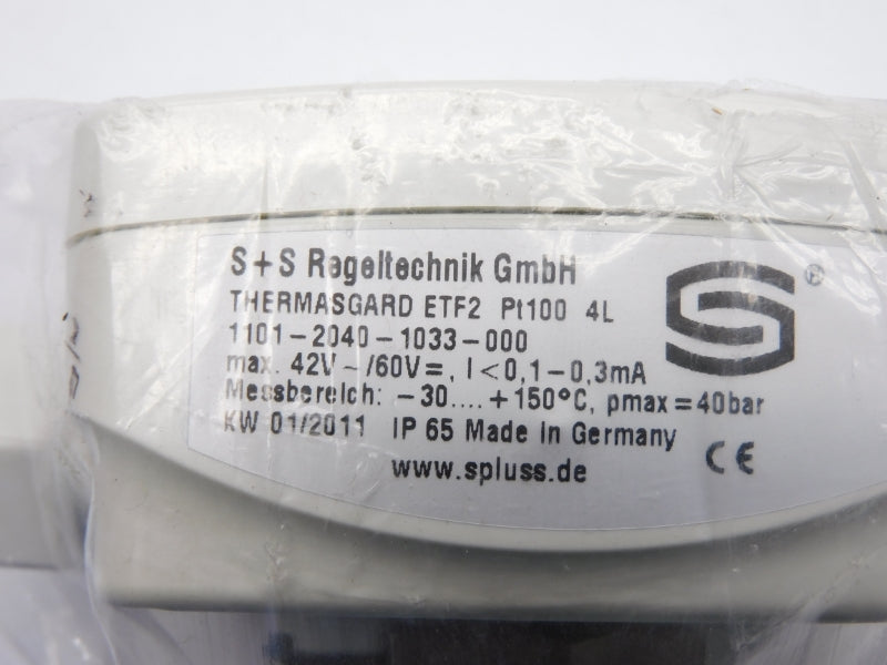 S+S REGELTECHNIK 1101-2040-1033-000 60V 40BAR -30/+150'C NSNP