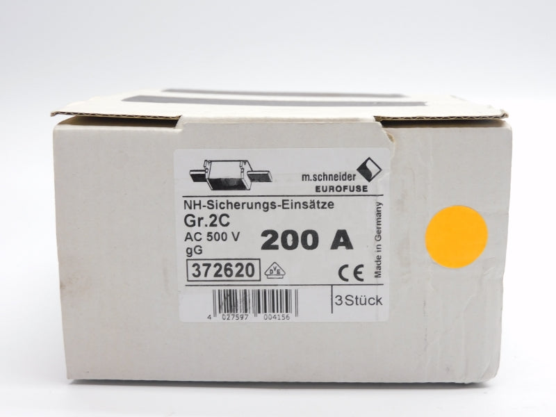 M. SCHNEIDER 372620 500V 200A (PKG OF 3) NSMP
