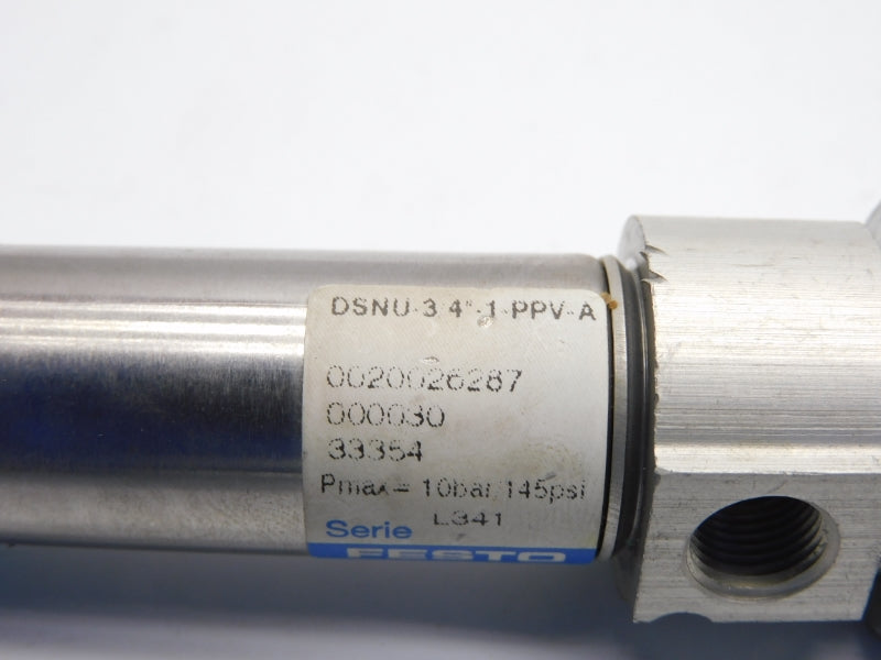 FESTO DSNU-3/4"-1-PPV-A SER. L341 145PSI NSNP