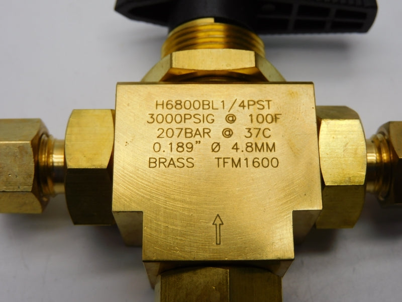 HAM-LET H6800BL1/4PST 3000PSI 1/4" NSNP