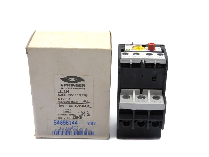 SPRINGER JL1H 690V 1.3-1.9A NSMP