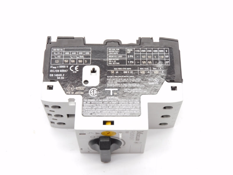 KLOCKNER MOELLER PKZM0-2,5-T 690V 1,6-2,5A NSMP